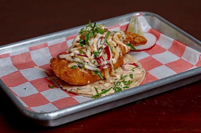 Pacifico Fish Taco.