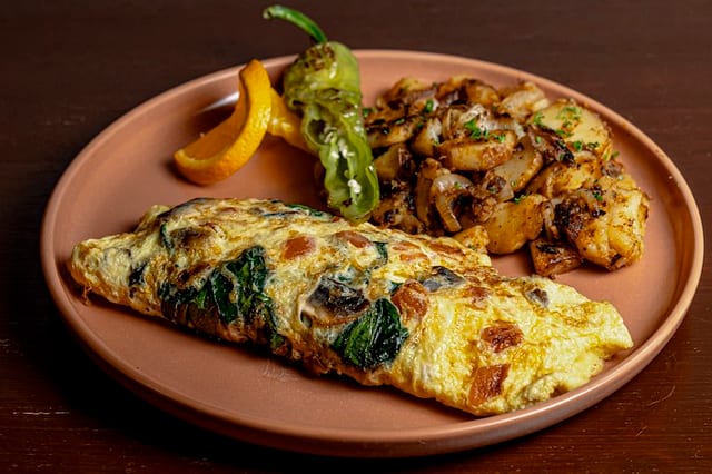 Plaza Ortega Omelette.