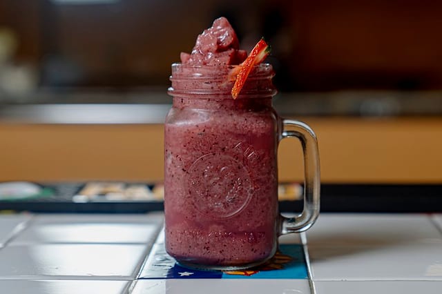 Triple Berry Smoothie.