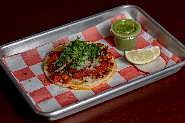 Chorizo Taco.