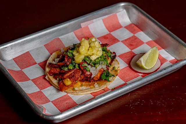 Al Pastor Taco.