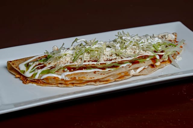 Quesadilla de Tinga.