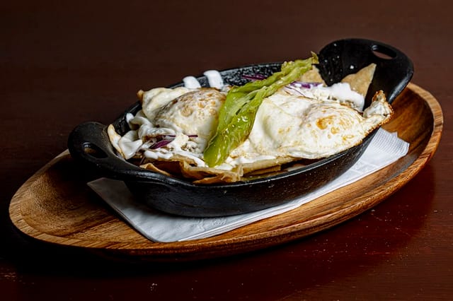 Chilaquiles Verdes Casserole.